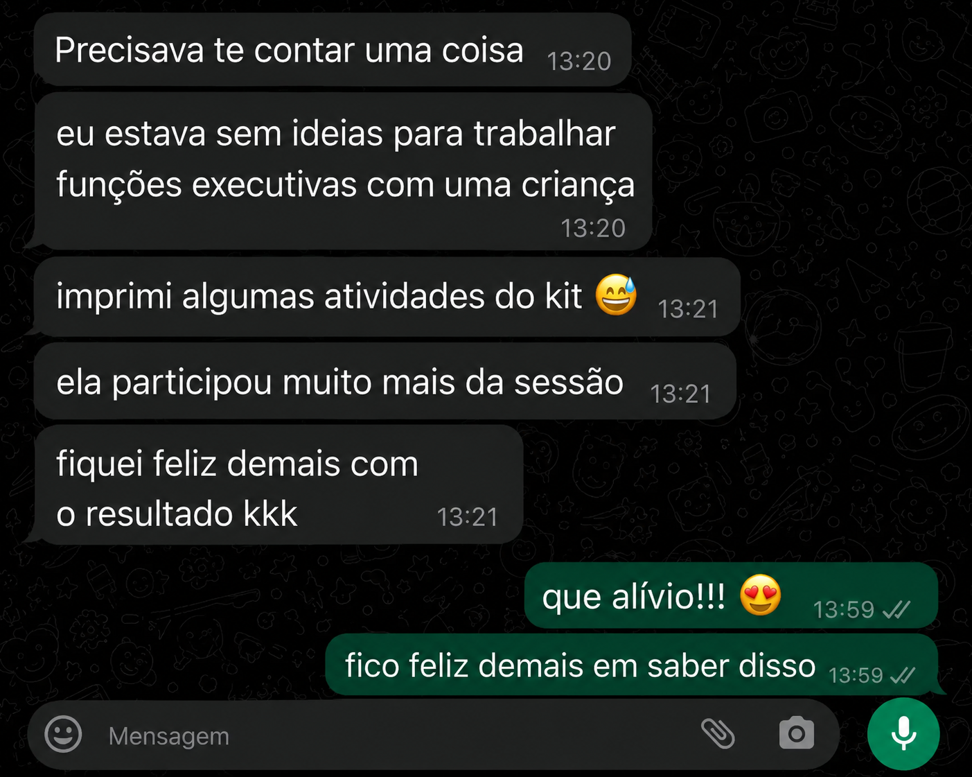 Depoimento de profissional 3
