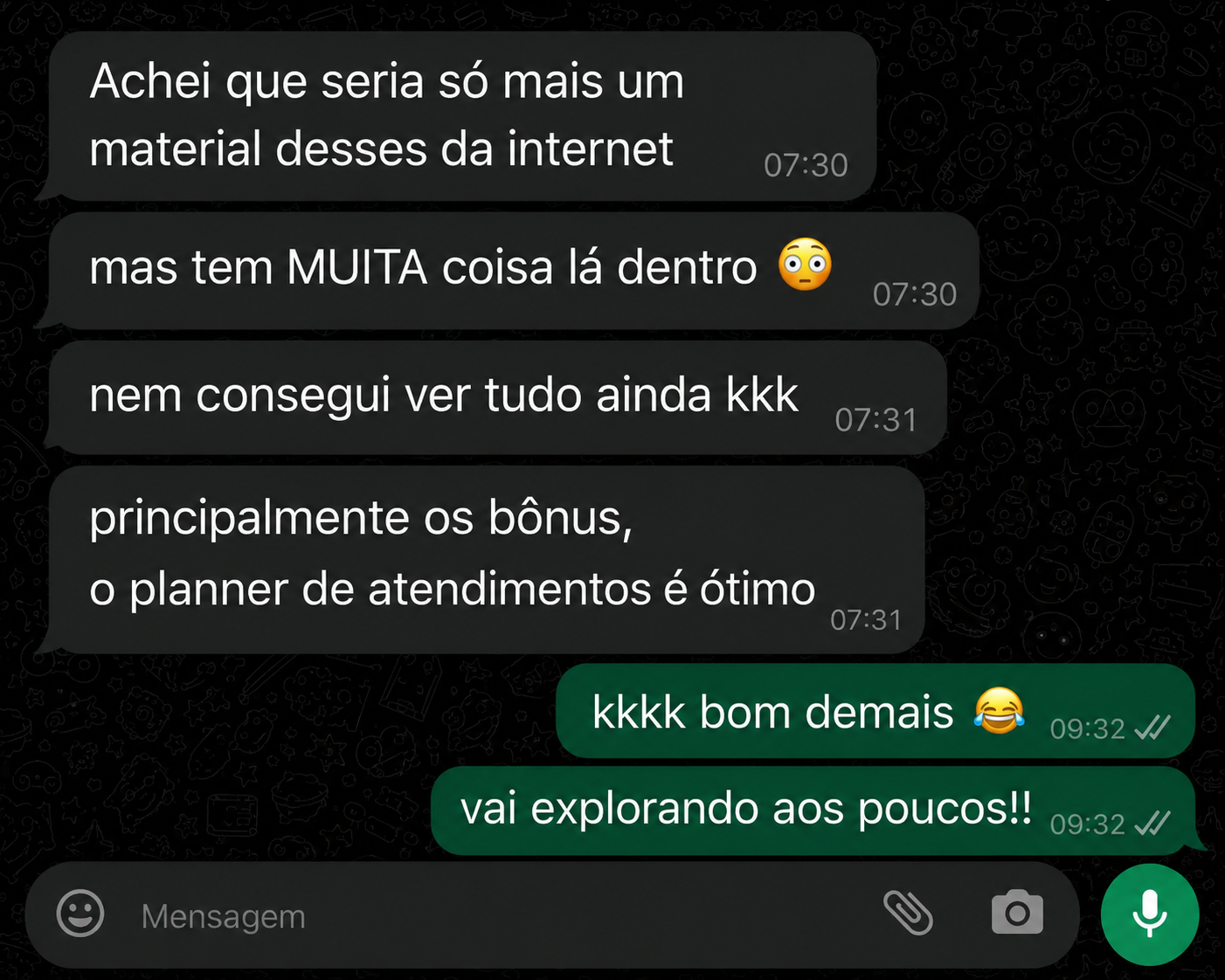 Depoimento de profissional 5