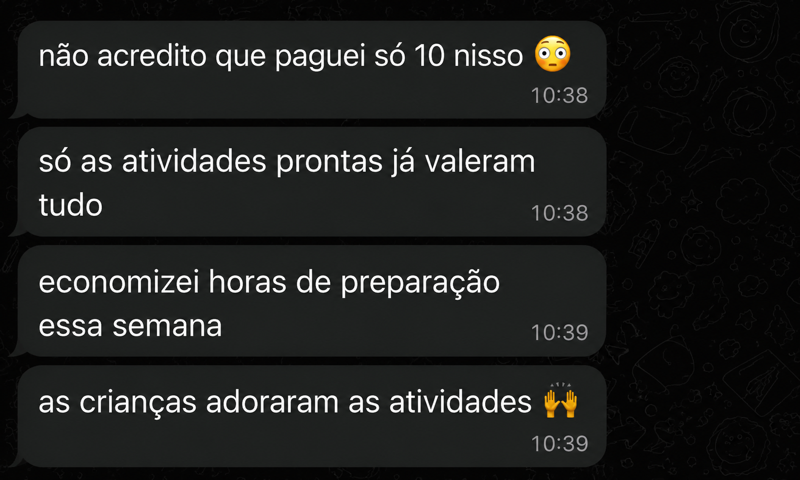 Depoimento de profissional 1