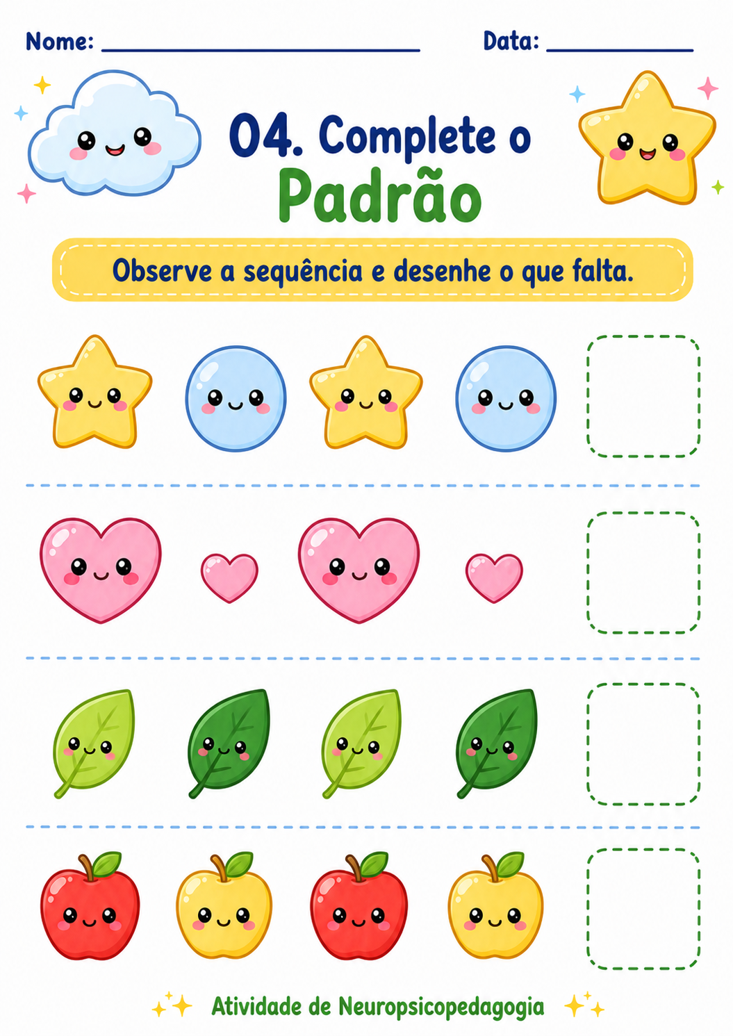 Atividade neuropsicopedagógica 4