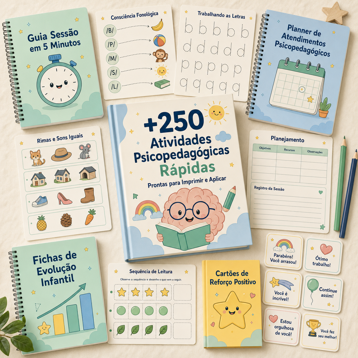 Plano Completo — +250 atividades + bônus
