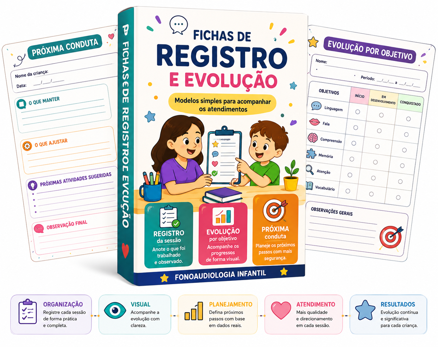 Bônus 3: fichas de registro e evolução