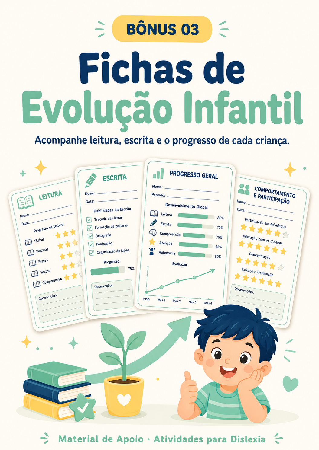 Fichas de Evolução Infantil