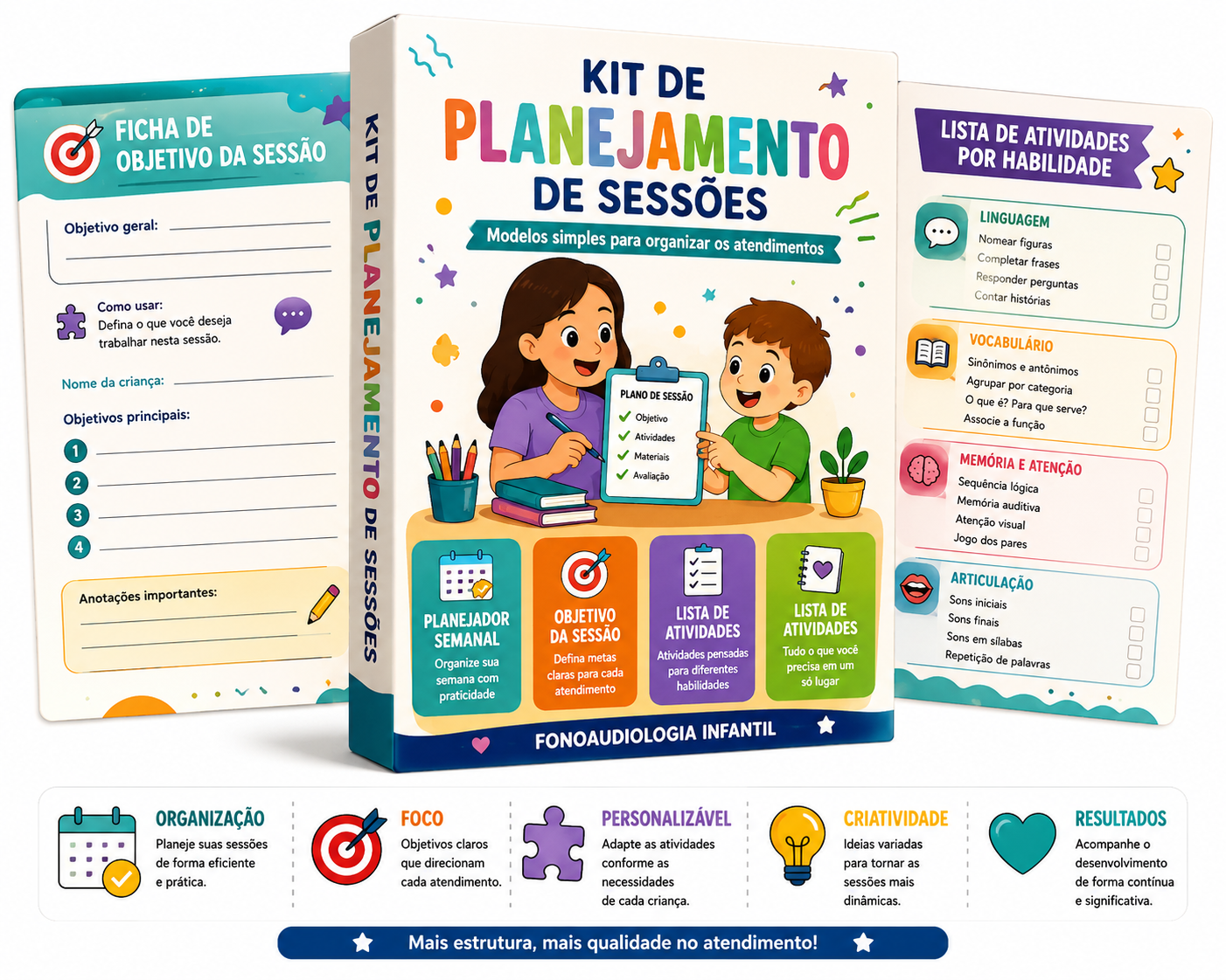 Bônus 4: kit de planejamento de sessões
